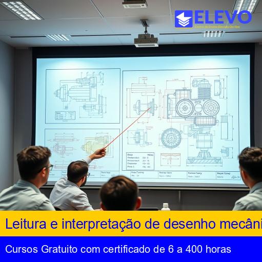 Leitura e interpretação de desenho mecânico